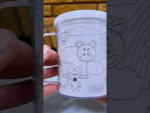 Farm Coloring Mug #shorts