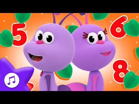 Mi-Mi y To-To 💜 Aprende los Números con 🐞Bichikids 🐞 Canciones para niños | El Reino Infantil