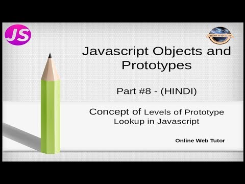 Javascript Object and Prototypes Tutorial for beginners in HINDI | ENGLISH 8 Property Lookup