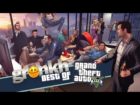 BEST OF - FUNNY MOMENTS | GTA ONLINE #001 - #132 | Gronkh | Sarazar + ★ [HD+]