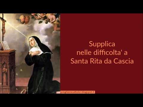 Prayer in Difficulty to Saint Rita of Cascia