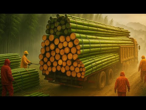 Wie Bambus geerntet und verarbeitet wird – Die Pflanze, die die Welt verändert!
