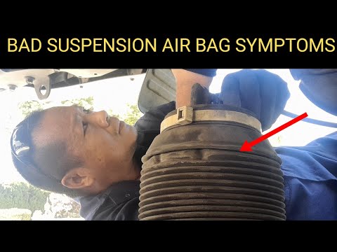 SYMPTOMS OF BAD SUSPENSION AIR BAG