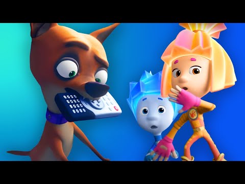 Dog VS The Fixies | Cartoons for Kids | The Fixies - Kingdom Kids Zone, Little Learners - The Fixies