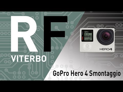 🔧 Smontaggio GoPro Hero4. GoPro Hero 4 Teardown, disassembly.