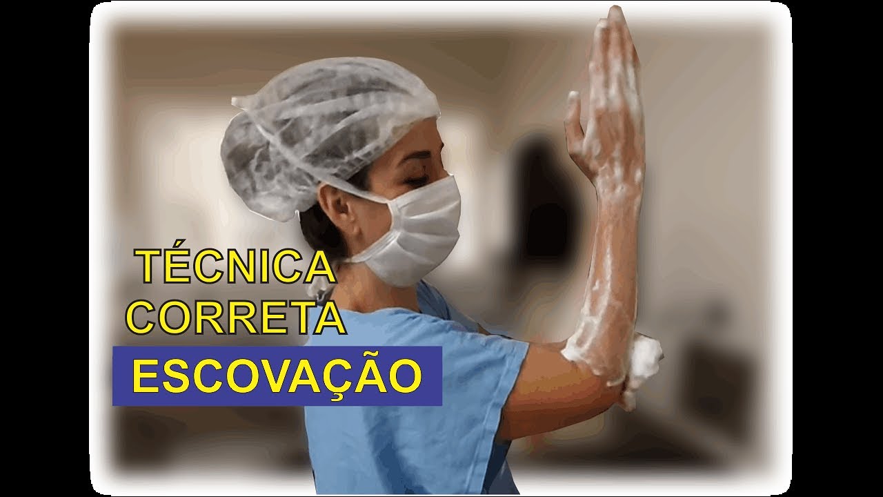 Técnica Correta de ESCOVAÇÃO - INSTRUMENTAÇÃO CIRURGICA