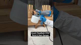 The Avanti Handheld HVLP Sprayer makes #paint &amp; #stain jobs a simple task! #shorts