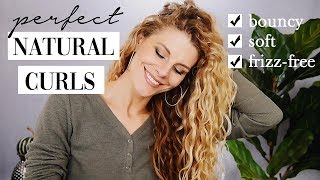 The SECRET to Perfect Natural Curls and Waves