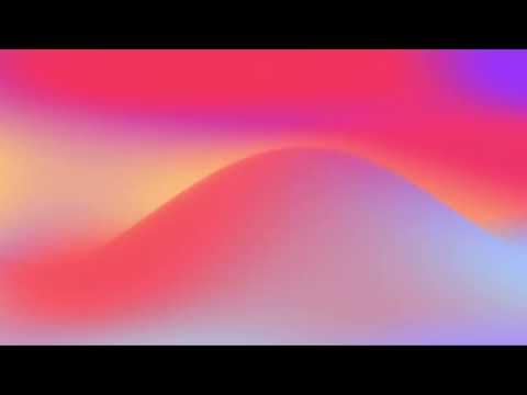 Colorful Gradient Wave Mood Led Ambient Lights   Beautiful Pastel Colorful Video Backdrop 2 Hours