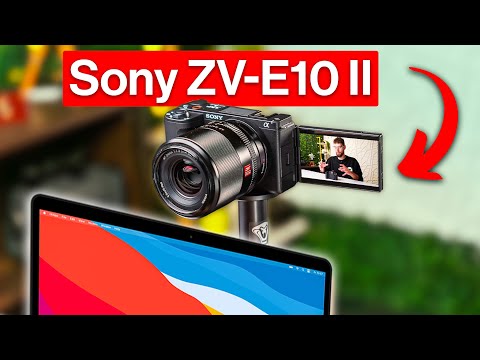 Use the Sony ZV-E10 II as a 4K Webcam with ONE Cable!