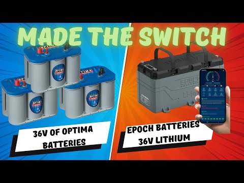 Epoch 36V Lithium Battery Made The Switch!