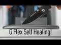 LG G Flex Self Healing Demo! 