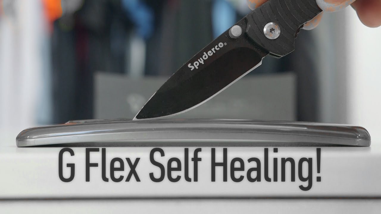 LG G Flex Self Healing Demo! - YouTube