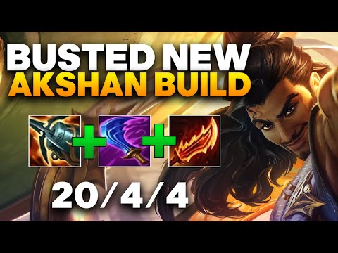 Akshan ADC Gameplay - Why Is This Akshan Build So Broken?? | League of Legends