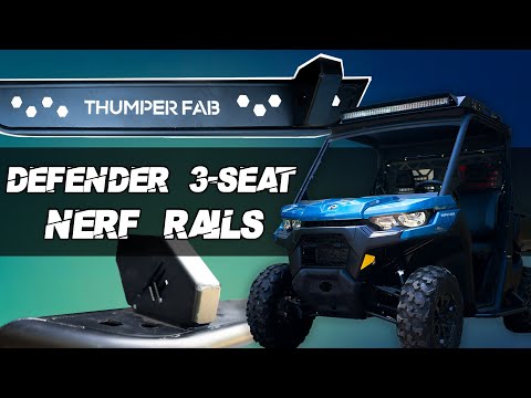 Can-Am Defender Nerf Rails | Thumper Fab