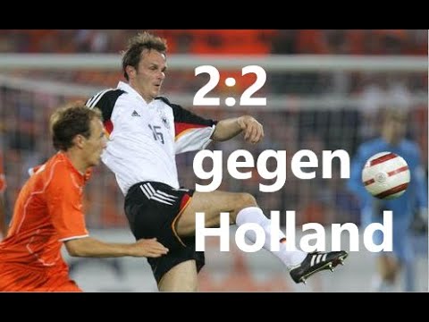 National coach Jürgen Klinsmann and the hard-fought 2-2 draw against Holland (17.08.2005)