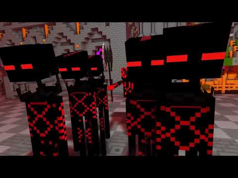 Monster School: CHAINSAW MAN vs                  HEROBRINE SAVING MS MAKIMA-Minecraft Animation