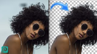 How to Cut Out Hair in Photopea | Remove Background with Complicated and Messy Hair
