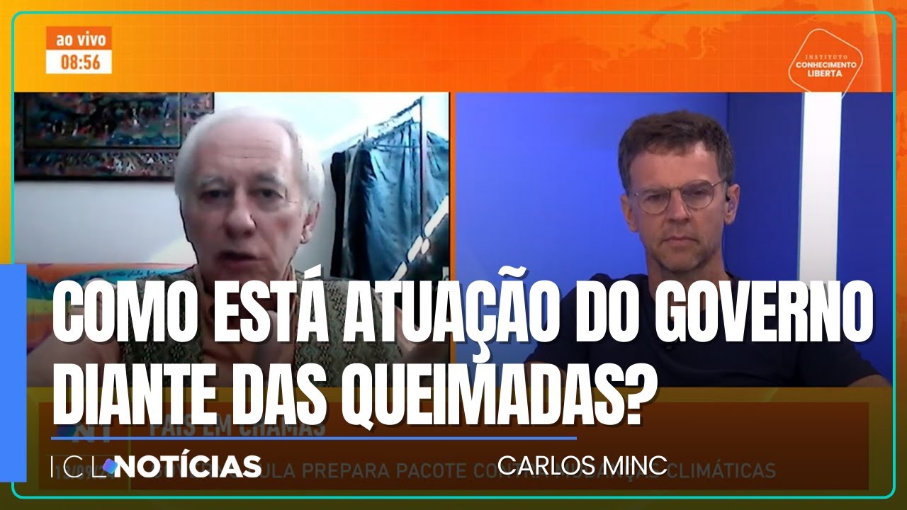 Ex-ministro Carlos Minc fala sobre queimadas, Ministério do Meio Ambiente e atuação de Marina Silva