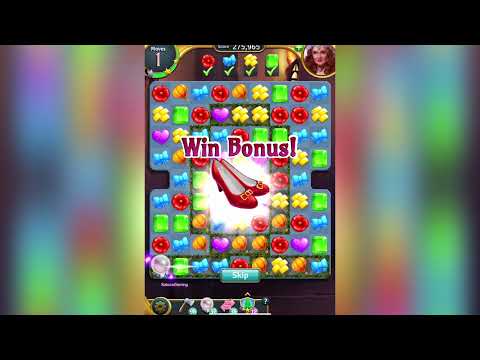 Wizard of Oz Magic Match Level 1192 - No Boosters