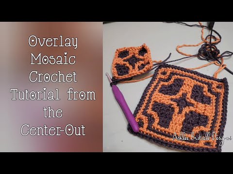 , title : 'Overlay Mosaic Crochet from the Center-Out Tutorial'