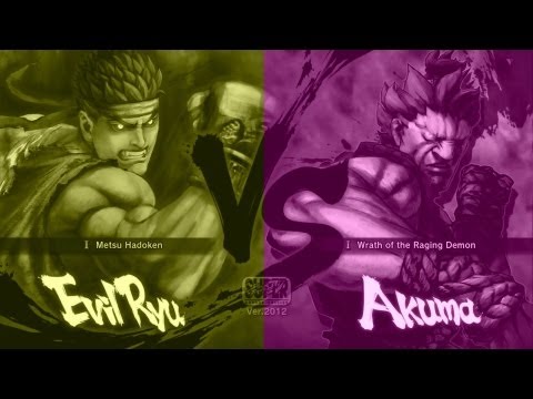FOK PR3DA(Evil Ryu) VS GR Bruno Fighters(Akuma) SSF4 AE 2012 Xbox Live
