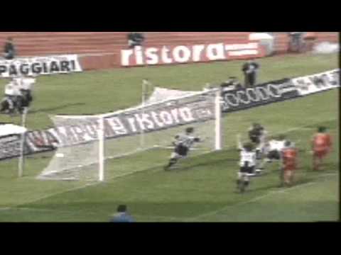 Serie A 1997-1998, day 31 Udinese - Roma 4-2 (2 Bierhoff, 2 Totti, Calori, Poggi)