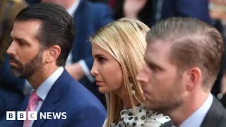 Trump family inflated net worth by billions, says New York state lawsuit - BBC News