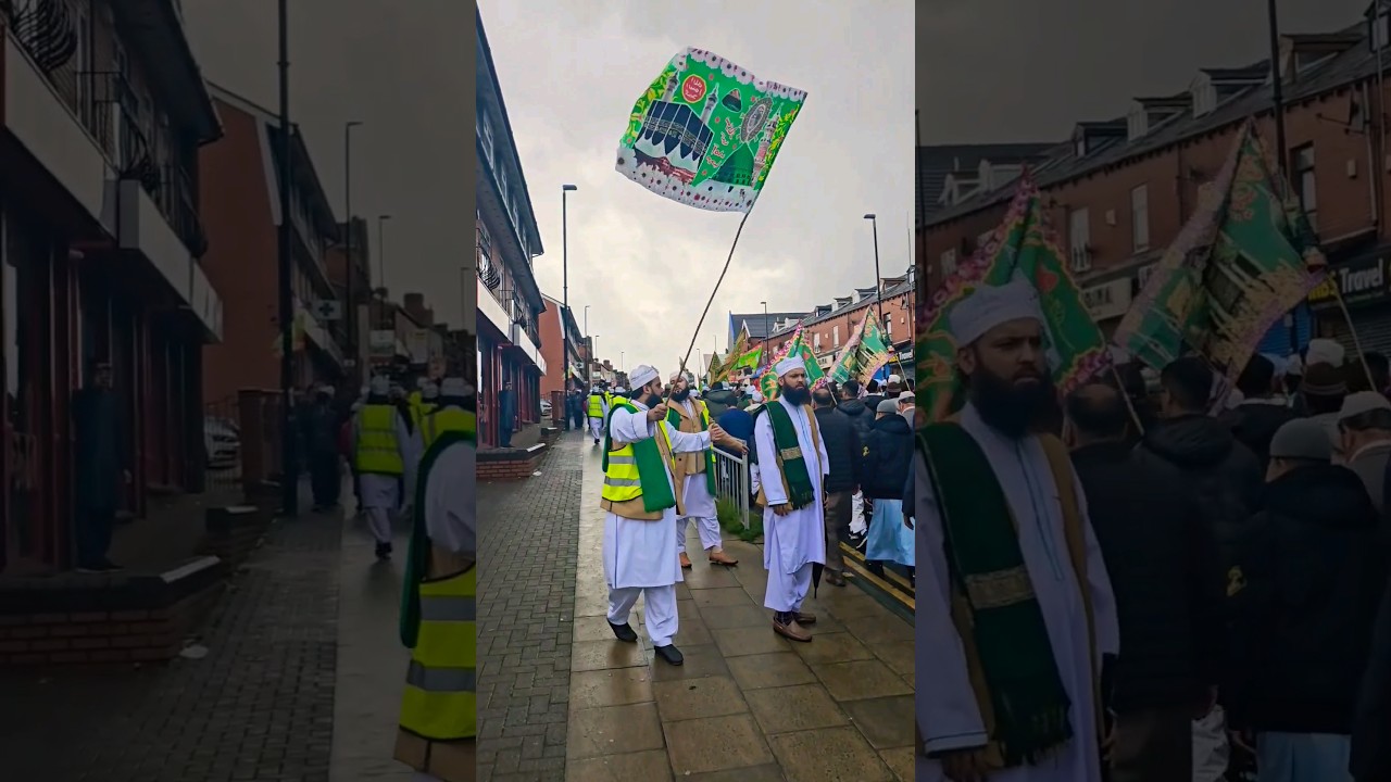 Millions celebrate Prophet Muhammad ﷺ Birthday #love #parade #milad #nabi