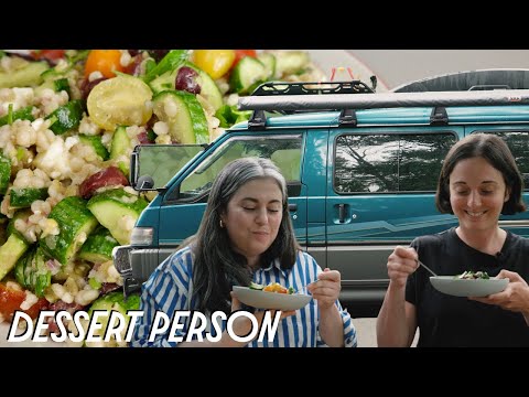 Easy Greek Salad with Claire Saffitz & Ali Slagle | Dessert People