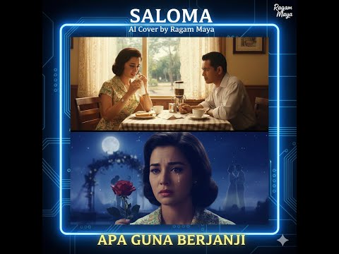 Apa Guna Berjanji - Saloma (AI Cinema Remaster) | OST Masam-Masam Manis | Ragam Maya
