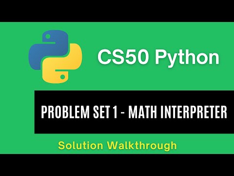 Problem Set 1 Math Interpreter Solution Cs50 Python