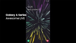Samsung Galaxy A Series | Awesome LIVE anuncio