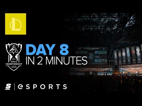2016 LoL World Championships: Day Eight In Just Two Minutes