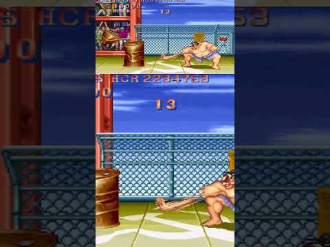 Street Fighter II - E. Honda - Bonus Stage -  Oil Drum = PERFECT SCORE !! #streetfighter2 #ehonda