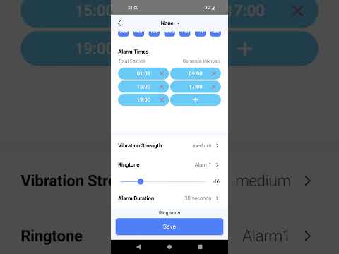 Smart Alarm: hourly reminder
