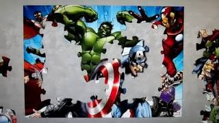 Marvel Heroes juego de rompecabezas | Rompecabezas para niños Rompecabezas De Juguetes para niños