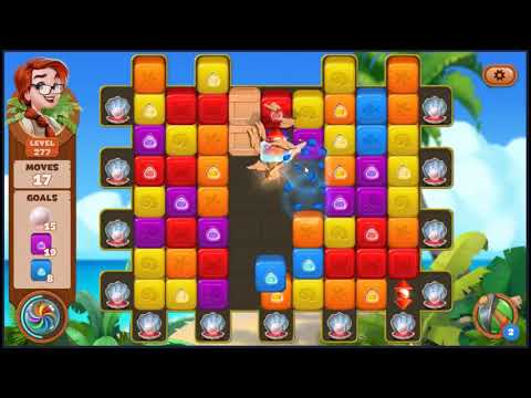 Lost Island Blast Adventure Level 277 - NO BOOSTERS 🏝️ | SKILLGAMING ✔️