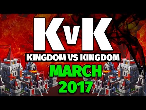 Lords Mobile - March 2017 KvK - 15 Million Kills  119 Million Points!