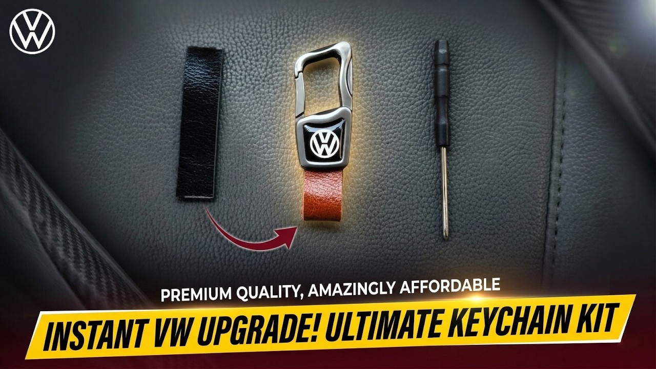 Keychain for Volkswagen Cars | Premium and Affordable | Fox On Wheels | #volkswagen #modification