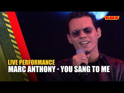 Marc Anthony - You Sang To Me | Live at TMF Awards | The Music Factory