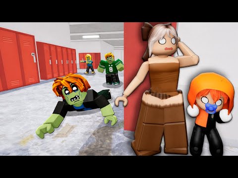 PROTEGÍ A BEBÉ ZERFLOX EN UNA INVASIÓN ZOMBIE 😱🧟‍♂️