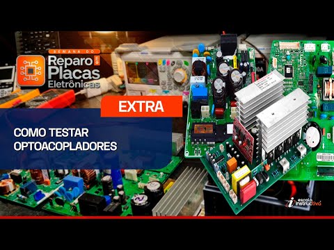 LIVE - AULA EXTRA - COMO TESTAR OPTOACOPLADORES