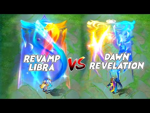 Lunox Revamp Libra VS Dawn Revelation Skin Comparison