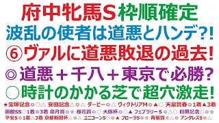 【府中牝馬ステークス2026】枠順確定　波乱の使者は道悪とハンデ？！⑥ヴァルキリーバースに道悪敗退の過去あり！◎道悪＋千八＋東京で必勝態勢！○時計のかかる道悪芝で、超大穴激走がある！