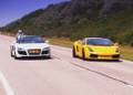 Audi R8 V10 Spyder vs Lamborghini Gallardo vs ...