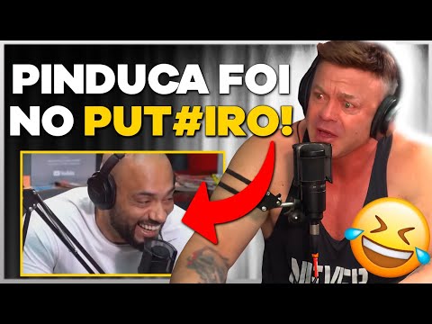 PINDUCA FAZ CARIANI E BALESTRIN CHORAREM DE RIR NO MEIO DO PODCAST 🤣🤣