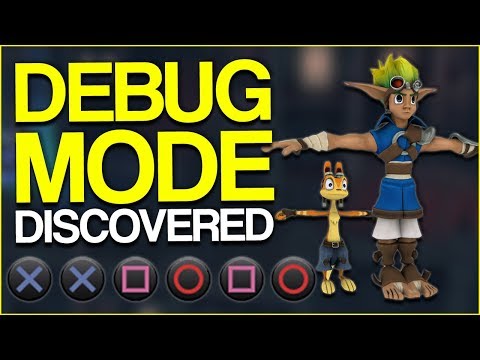 DEBUG MODE in Jak and Daxter Trilogy DISCOVERED!