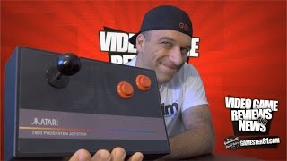 Atari 7800 ProSystem Arcade Joystick Review - Gamester81