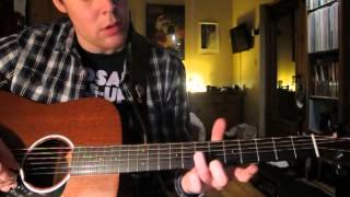 Tiderays - Volcano Choir Guitar Lesson / Tutorial &amp; Tab
